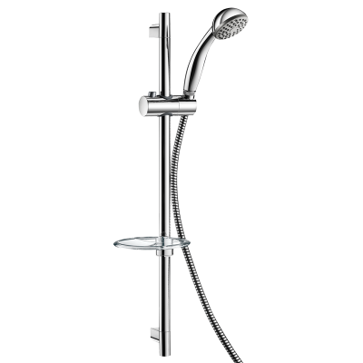 Ensemble de douche monojet ECO avec barre 60 cm et flexible 175 cm