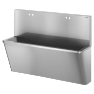 Receveur de Douche 90x90 Delabie 900x900xmm Carré Inox Poli 150600