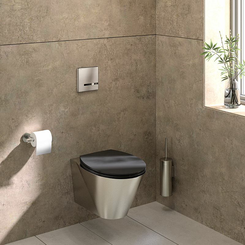 Aliano abattant WC, Forme en D, Design slim