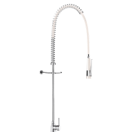 6893-Combiné de prélavage monotrou avec mitigeur