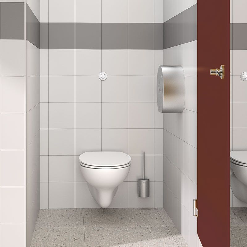 Distributeur de papier toilette mural pour bobine 200 m (réf. 2902) -  DELABIE