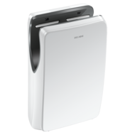 510624W-Sèche-mains à air pulsé SPEEDJET 2 blanc, avec filtre HEPA