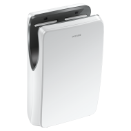 510624W-Sèche-mains à air pulsé SPEEDJET 2 blanc, avec filtre HEPA