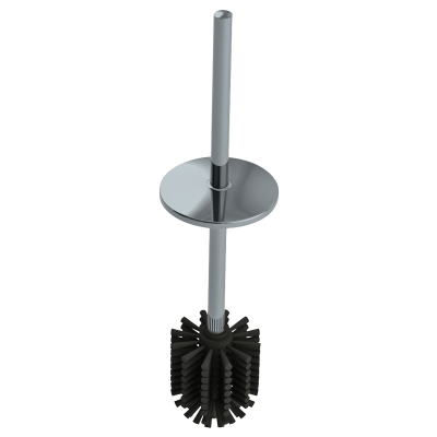 Brosse WC avec manche et couvercle