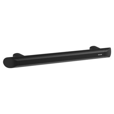 Barre de maintien droite Be-Line® noir mat, 400 mm Ø 35