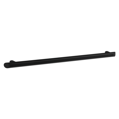 Barre de maintien droite Be-Line® noir mat, 900 mm Ø 35