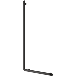 Barre de maintien en L Be-Line® noir, H. 1130 mm