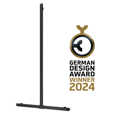 German Design Award 2024 : la barre en T noir Be-Line® récompensée