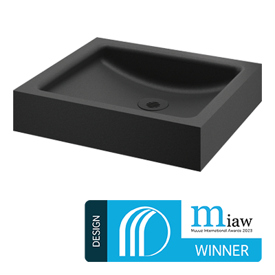 MIAW DESIGN AWARDS 2023 : la vasque UNITO noir mat récompensée