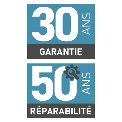 DELABIE : garantie étendue à 30 ans et réparabilité pendant 50 ans