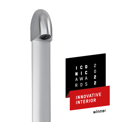 ICONIC AWARDS 2022 - INNOVATIVE INTERIOR : la colonne de douche automatique SPORTING 2 SECURITHERM primée
