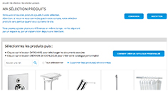 Fonctionnalités du site Web DELABIE