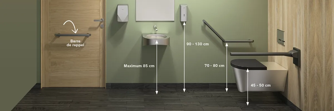 Accessibilité dans les sanitaires des lieux publics : simple obligation ou véritable engagement ?