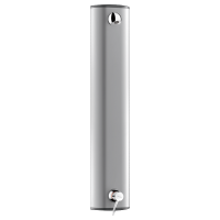H9639-Colonne de douche aluminium avec mitigeur séquentiel SECURITHERM