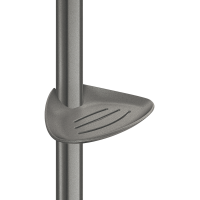 511912C-Porte-savon pour barre de douche Be-Line®, coulissant, gris