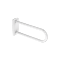 5161N-Barre de maintien fixe Nylon blanc antibactérien NylonClean, L. 650 mm