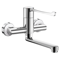 2437S-Mitigeur de lavabo mécanique séquentiel mural