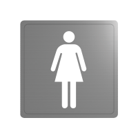 510151S-Pictogramme toilette inox