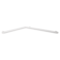 511941W-Barre de douche d'angle 2 murs Be-Line® blanc