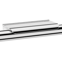 511922P-Tablette porte-savon pour barre de douche, brillant