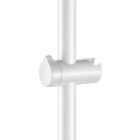 510110-Support douchette pour barre de douche en Ø 32, blanc