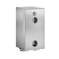 1660S-Porte-papier toilette mural double rouleaux