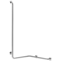 5100DS-Barre de douche d'angle et d'équerre Inox satiné