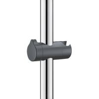 510110NG-Support douchette pour barre de douche en Ø 32, anthracite