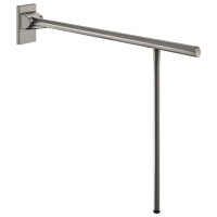 511963C-Barre de maintien rabattable avec béquille Be-Line® anthracite, 850 mm