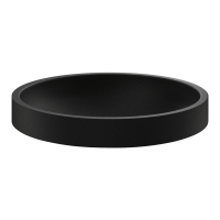 120670BK-Vasque à poser noire RAVA