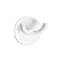 510042N-Patère porte-manteau 2 têtes