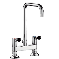 5641T3-Mélangeur 2 trous sur plage - 60 l/min