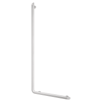 511971W-Barre de maintien en L Be-Line® blanc, H. 1130 mm