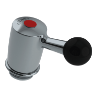 P295AA85-Tête à clapet 1/2 de tour