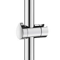 4110P-Support douchette pour barre de douche en Ø 25 et 32, brillant