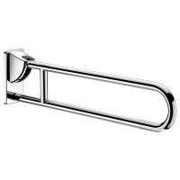 510164P-Barre de maintien rabattable Inox brillant, L. 850 mm