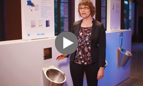 Découvrez en vidéo l'urinoir design Inox FINO, produit incontournable dans les sanitaires