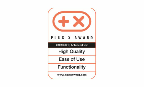 Primé au concours d'innovation mondial Plus X Award