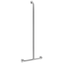 5440S-Barre de maintien en T Inox satiné