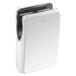 510624W-Sèche-mains à air pulsé SPEEDJET 2 blanc, avec filtre HEPA