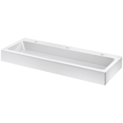 453140-Lavabo collectif suspendu MINERALCAST