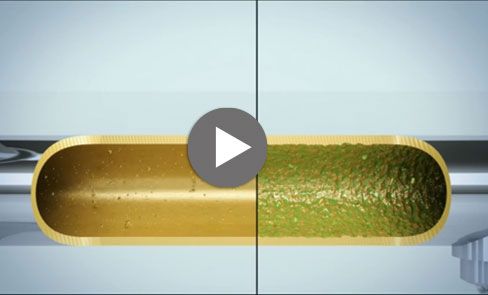 Maîtrise de la prolifération bactérienne : mitigeur avec corps et bec à intérieur lisse
